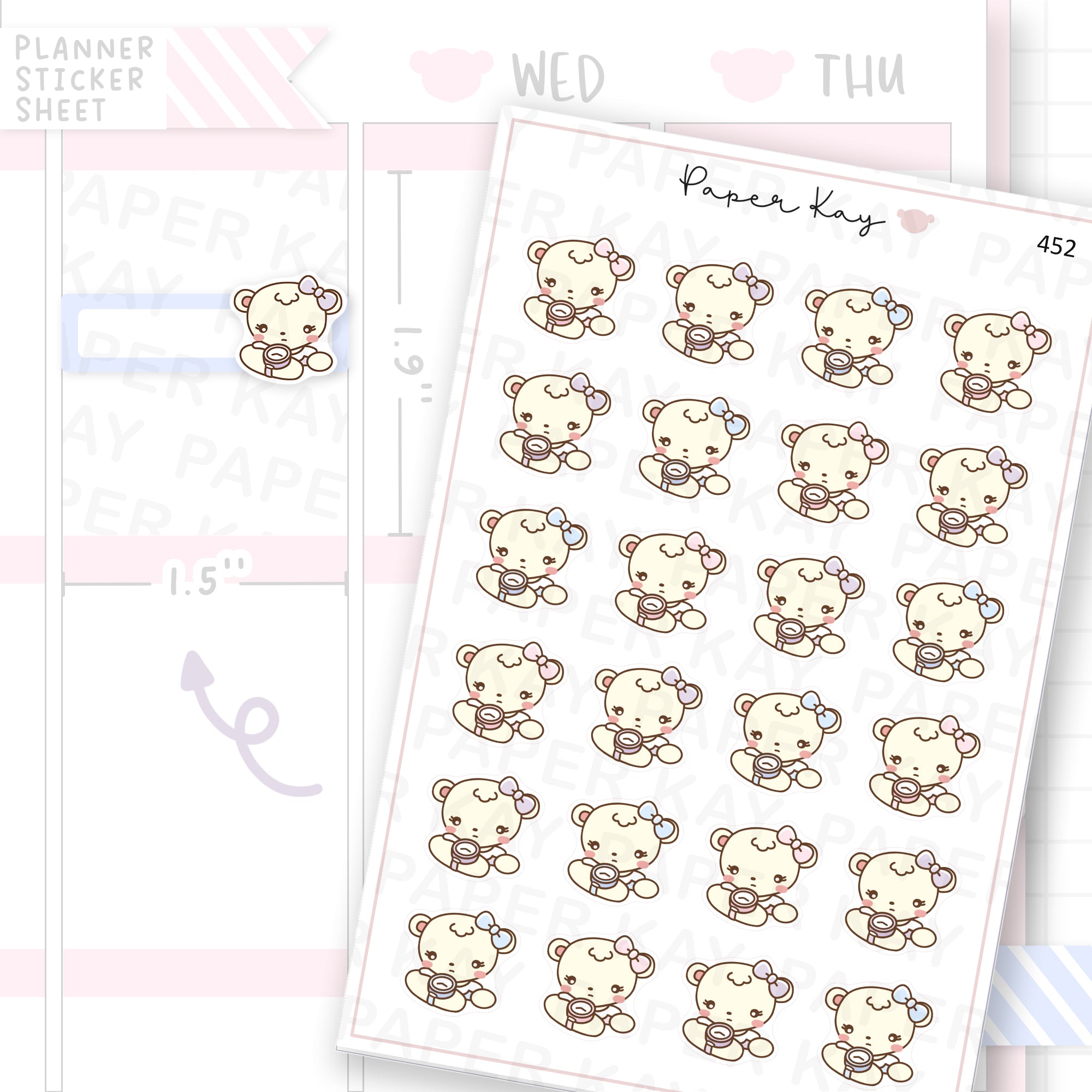 Waiting/Impatient Sticker Sheet