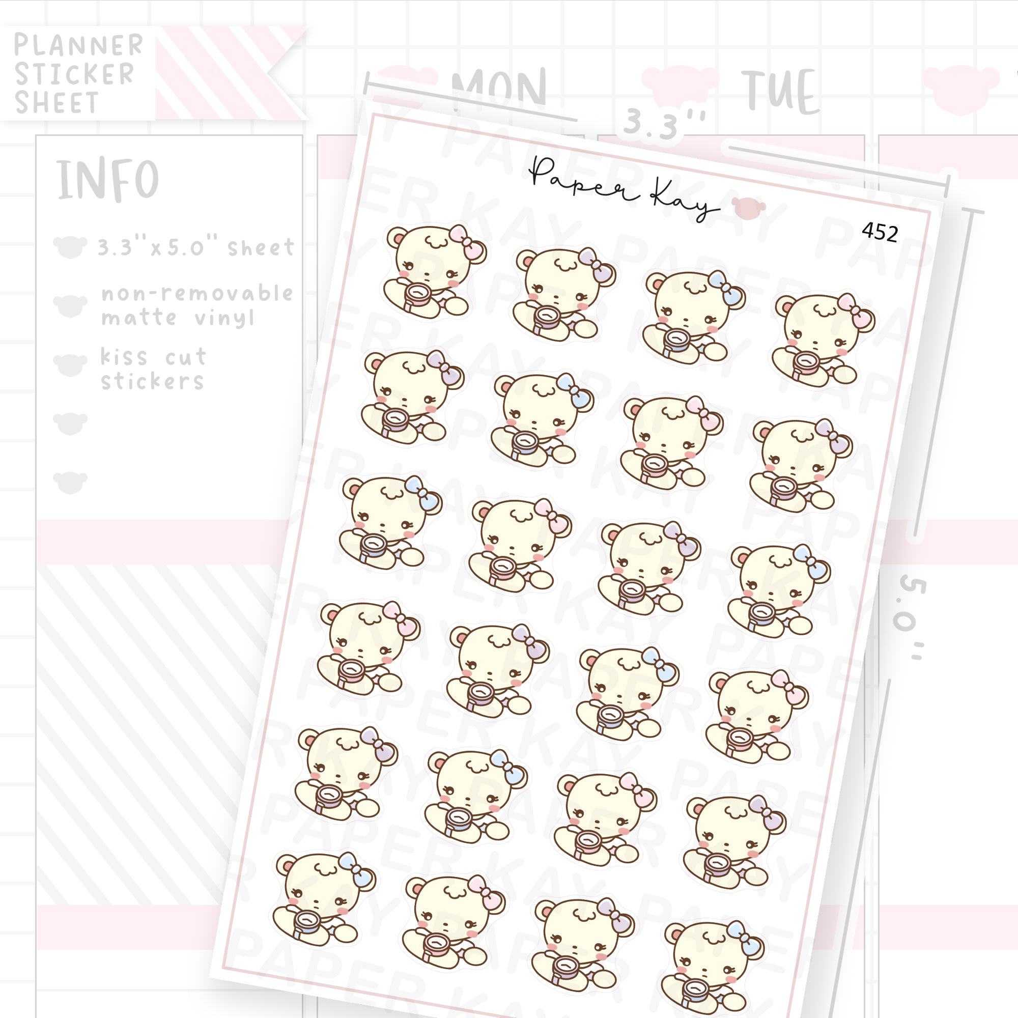 Waiting/Impatient Sticker Sheet