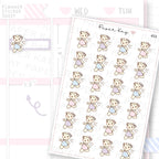 Running Late Sticker Sheet