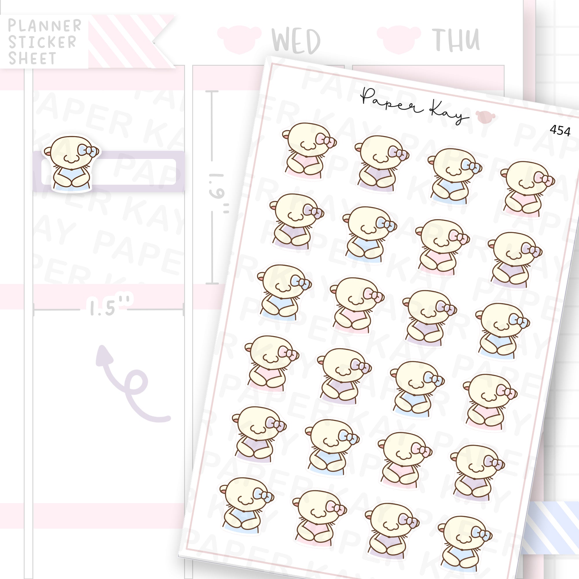 Sorry/Sad Sticker Sheet
