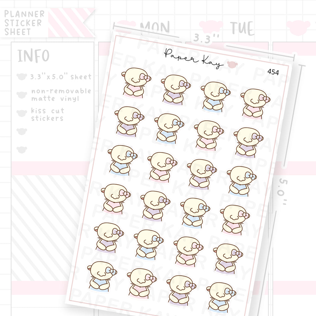 Sorry/Sad Sticker Sheet