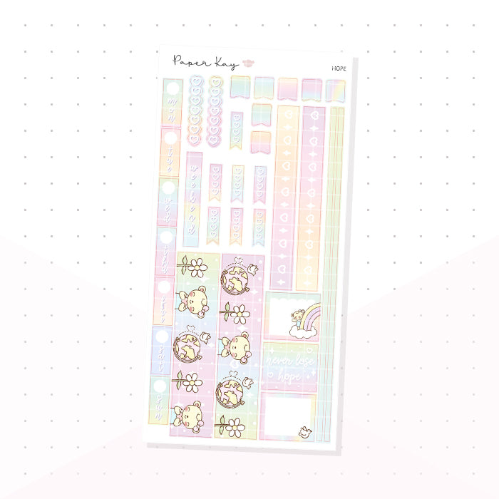 Hope Hobonichi Weeks Kit - Planner Stickers