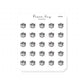 (PM050) Gift / Present - Tiny Minimal Icon Stickers