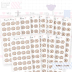 Social Media Bubble Icon Stickers