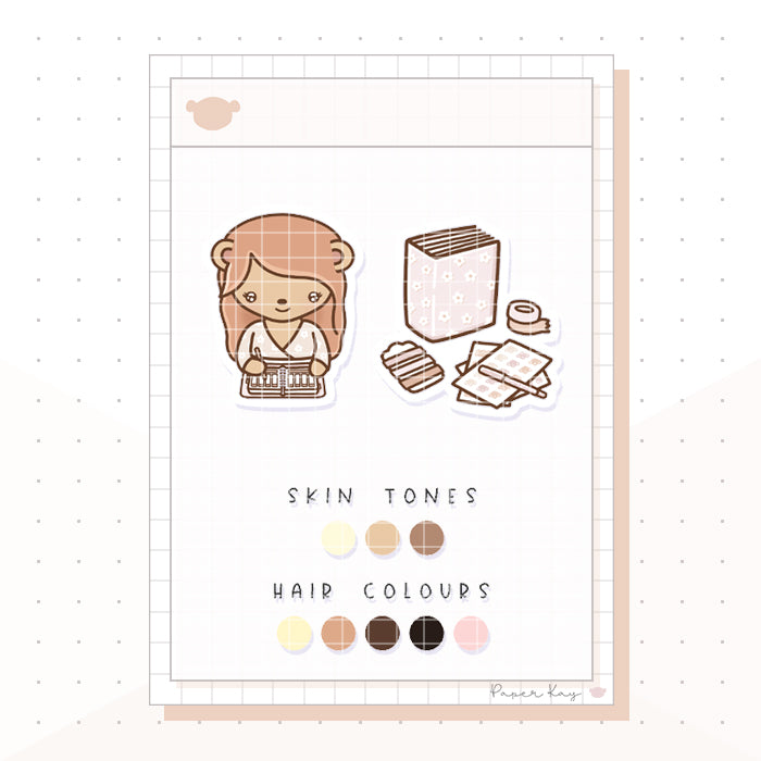 Planner Girl Dolly Planner Stickers