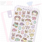 Easter Time Bujo Deco Stickers