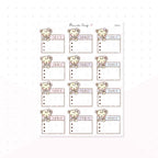 Goals - Planner Stickers