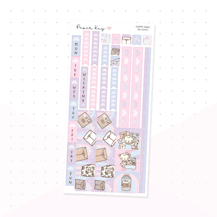 Happy Mail Hobonichi Weeks Kit - Planner Stickers