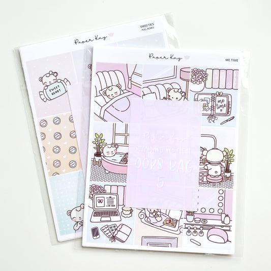 5 Standard Vertical Full Boxes Oops Pack - Thin Vinyl