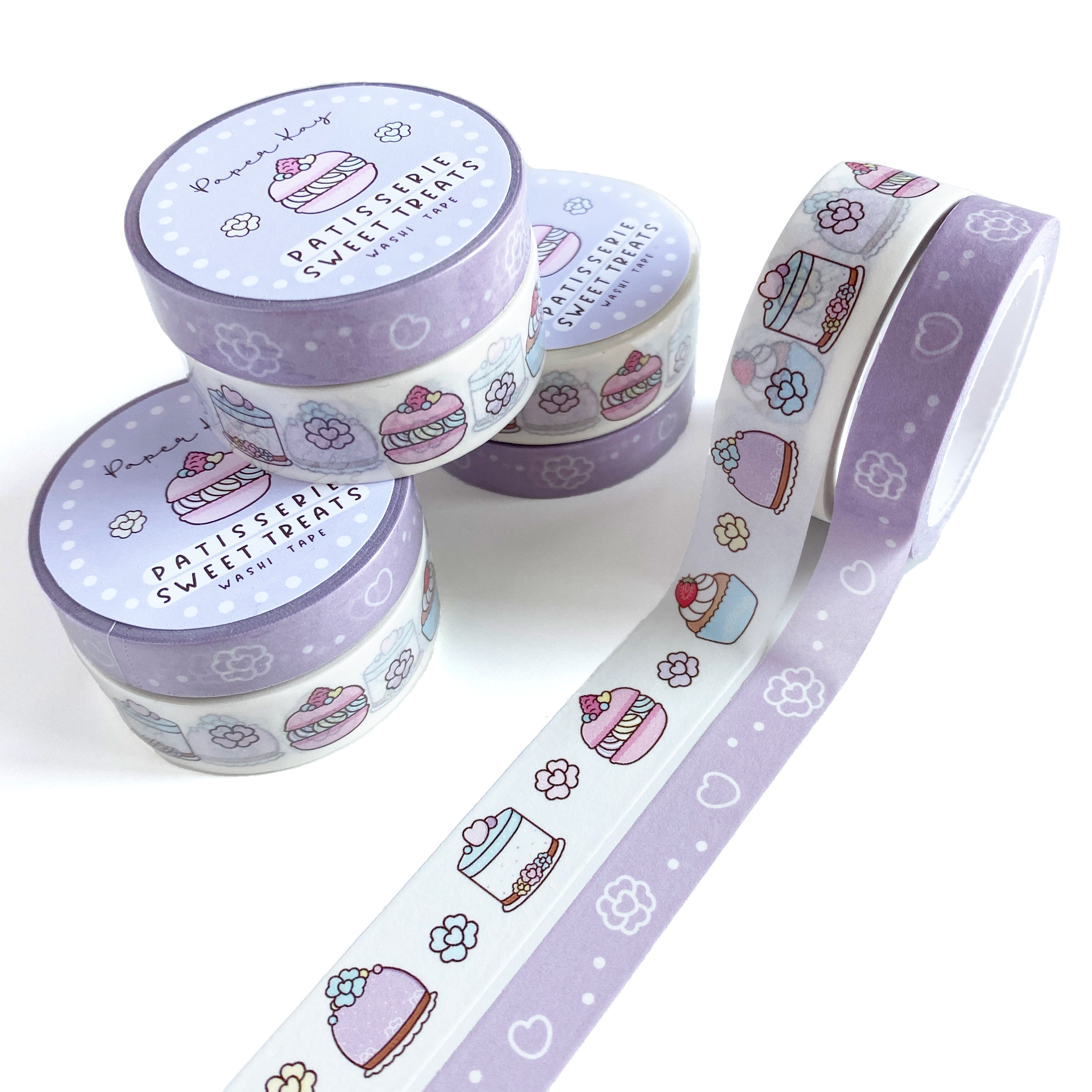 Patisserie Sweet Treats Washi Tape (Set of 2)