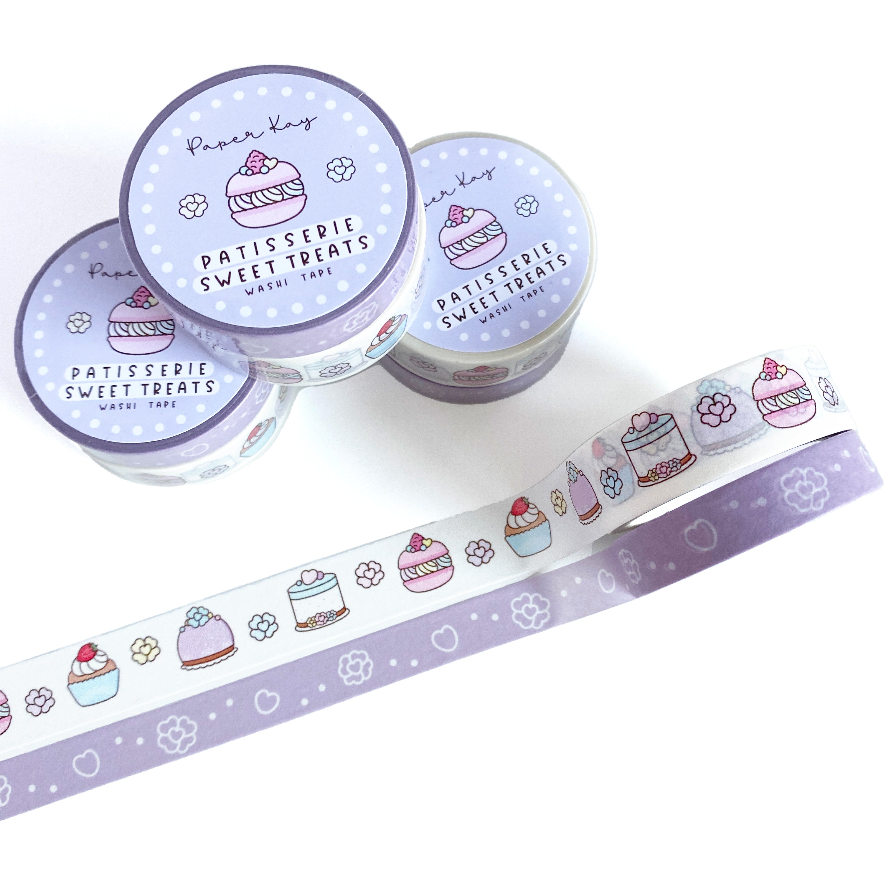 Patisserie Sweet Treats Washi Tape (Set of 2)