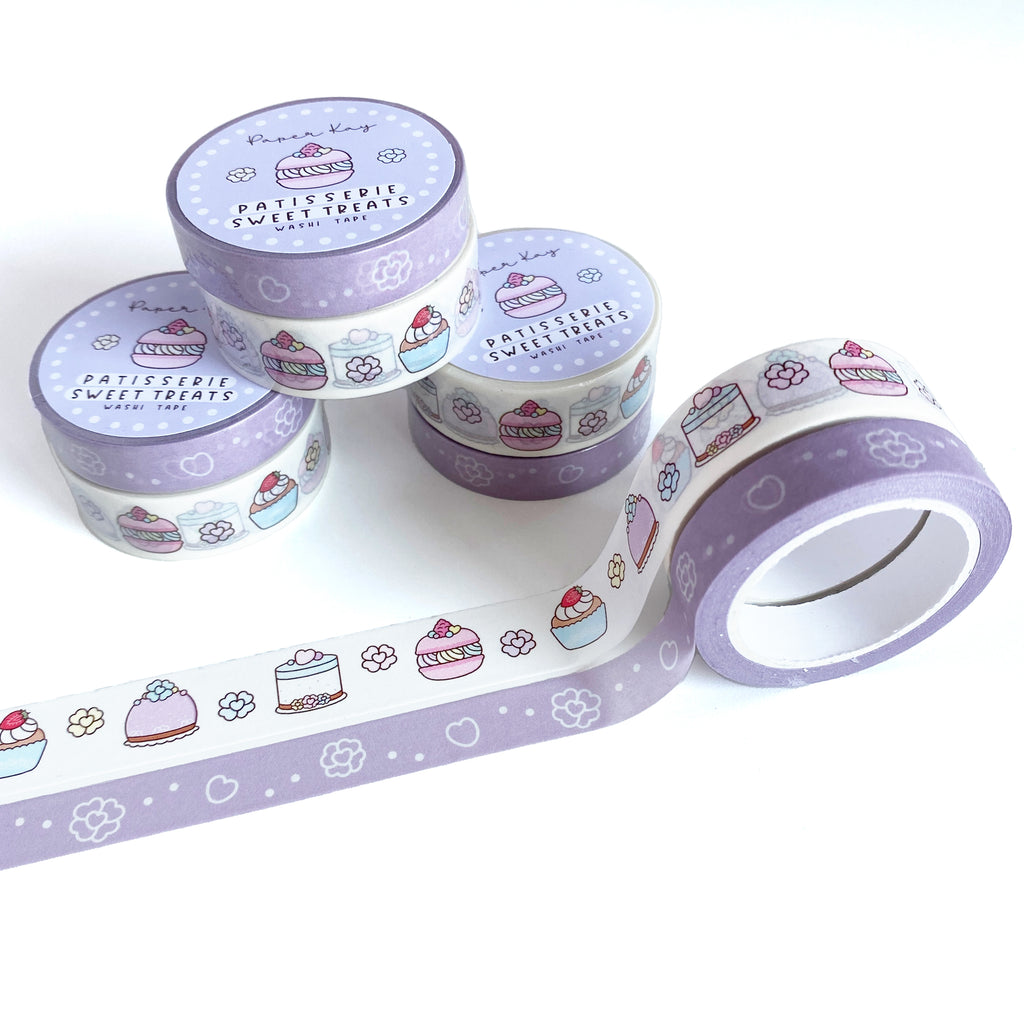 Patisserie Sweet Treats Washi Tape (Set of 2)