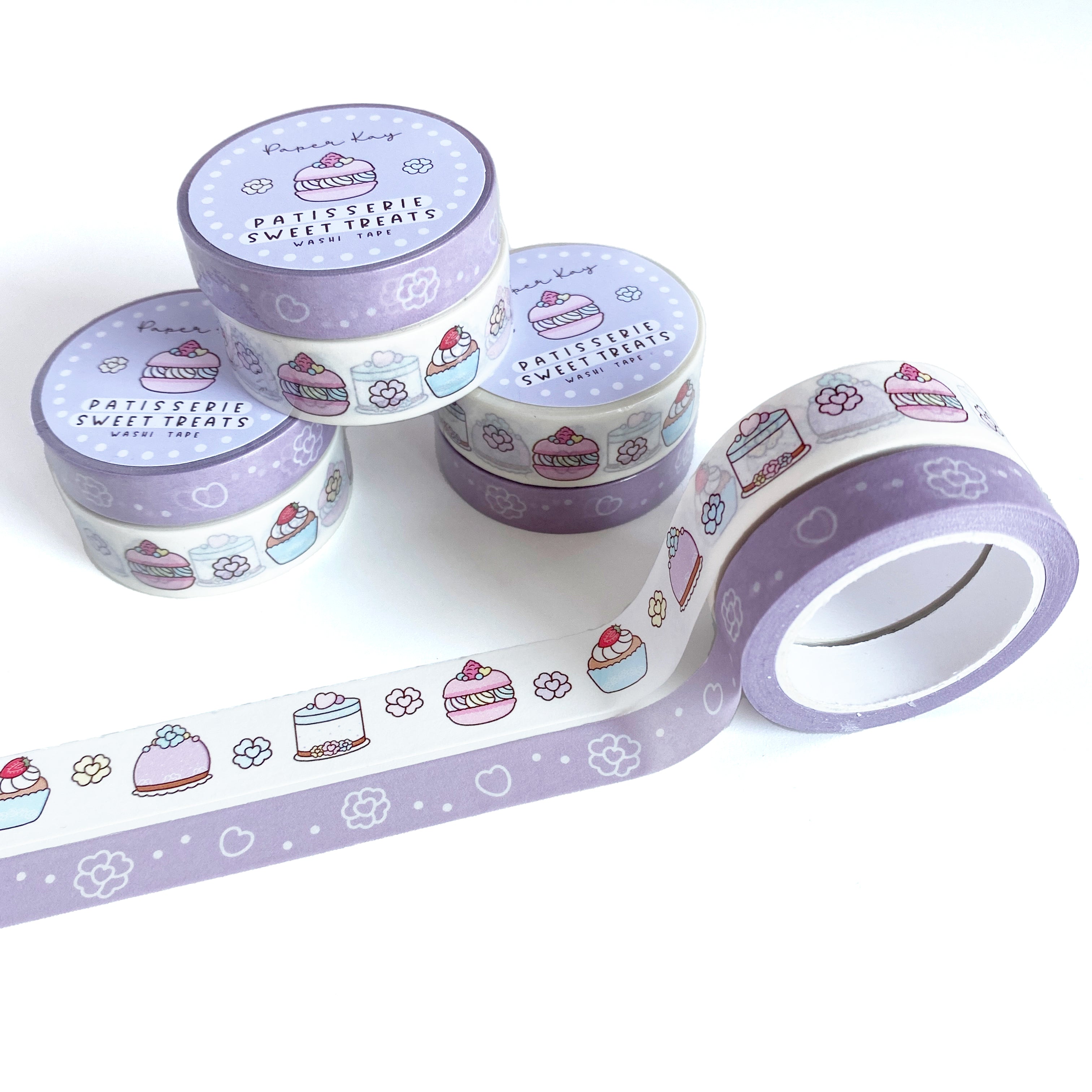 Patisserie Sweet Treats Washi Tape (Set of 2)