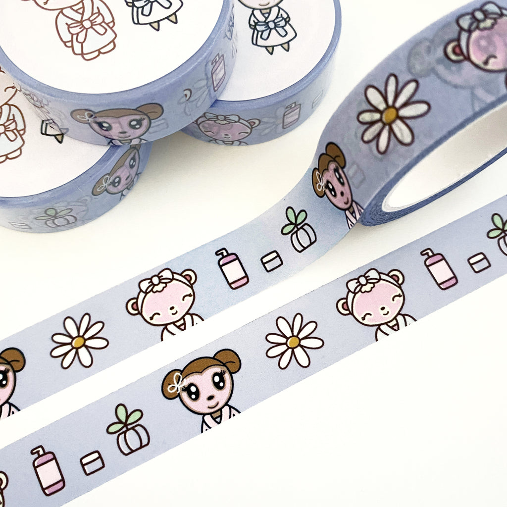 Self Care Washi Tape - Paper Kay x PlannerMonkeyCo