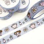 Self Care Washi Tape - Paper Kay x PlannerMonkeyCo