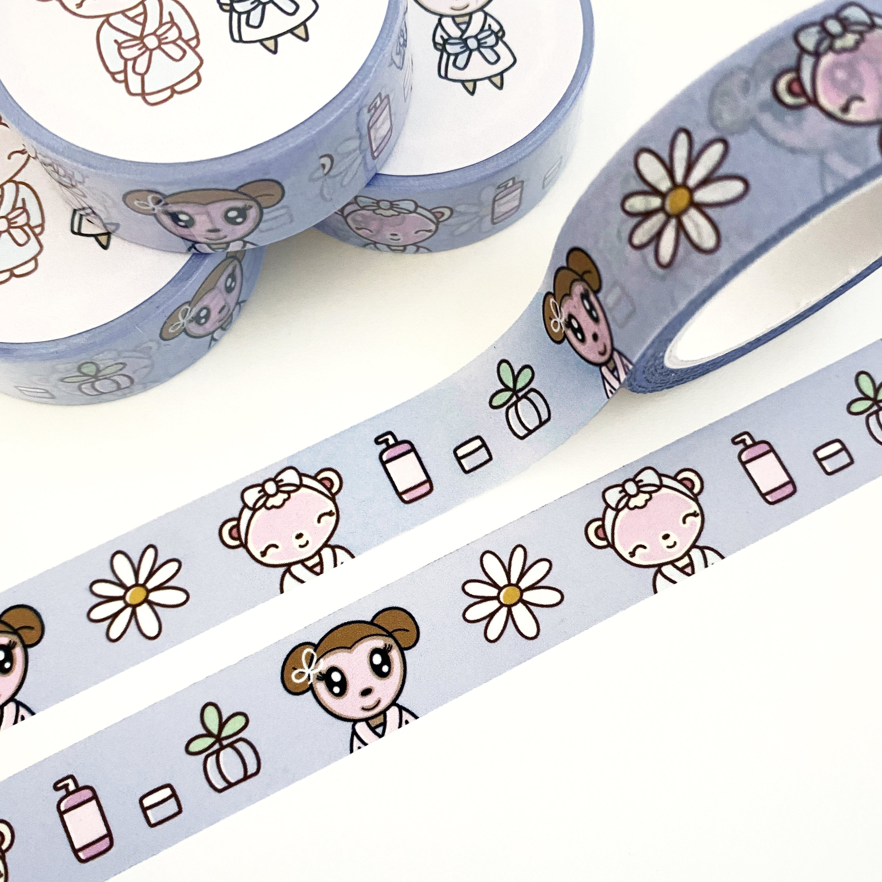 Self Care Washi Tape - Paper Kay x PlannerMonkeyCo