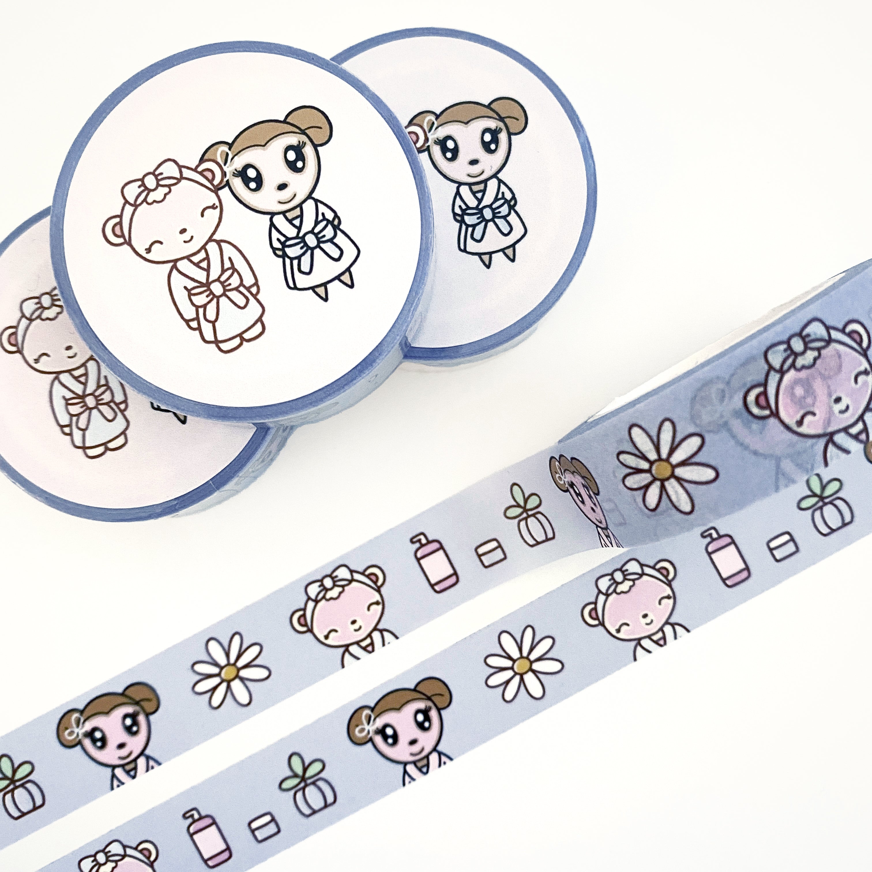 Self Care Washi Tape - Paper Kay x PlannerMonkeyCo