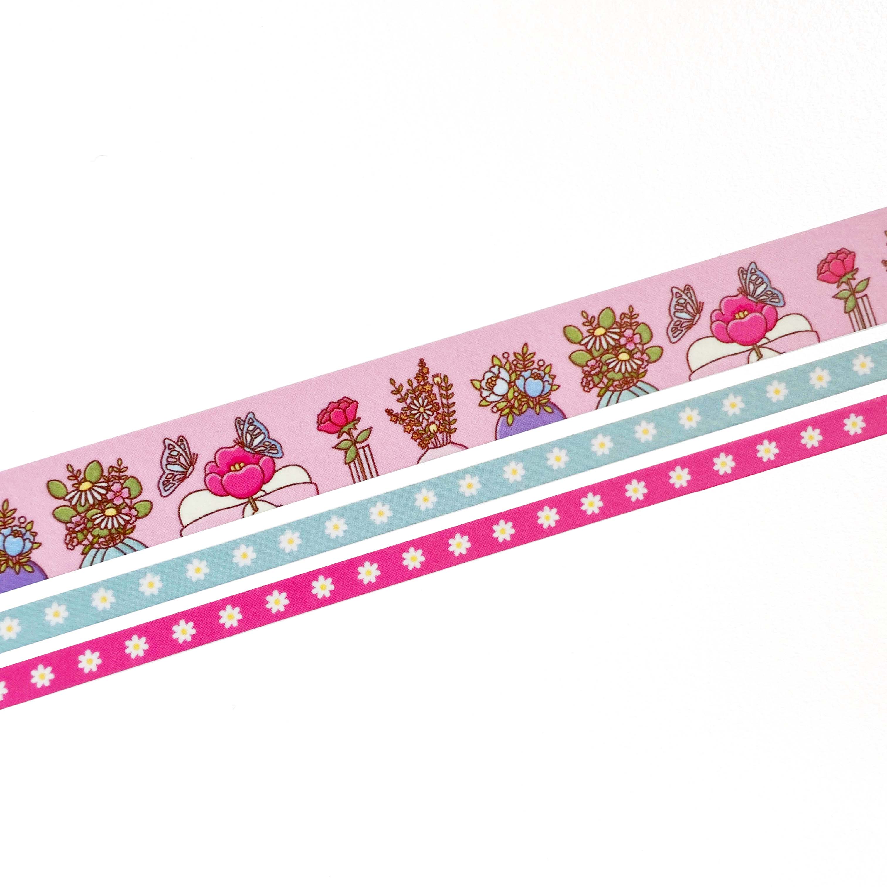 Wildflowers 01 Washi Tape (Set of 3)