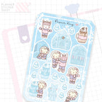Icy Winter Bujo Deco Stickers