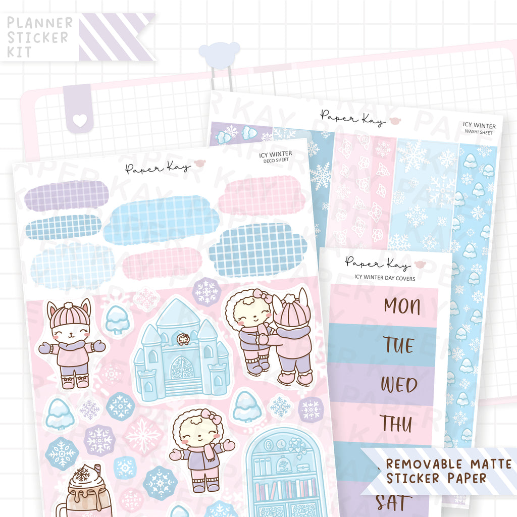 Icy Winter Journaling Kit