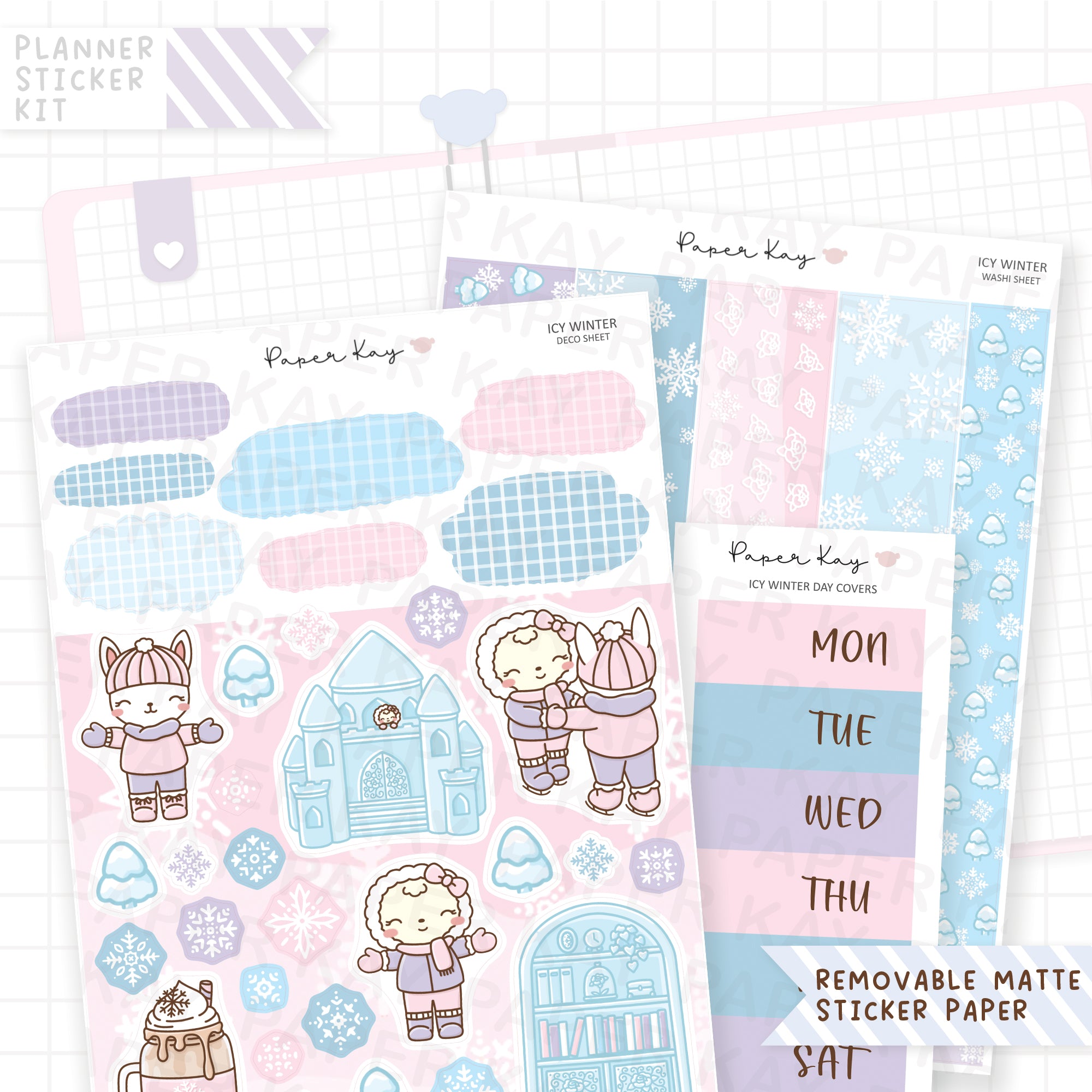 Icy Winter Journaling Kit