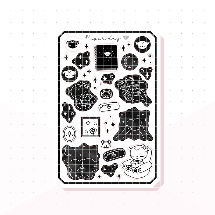 Keep Life Simple Bujo Deco Planner Stickers