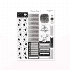 Keep Life Simple Hobonichi Cousin Kit - Planner Stickers