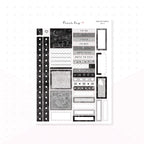 Keep Life Simple Hobonichi Cousin Kit - Planner Stickers