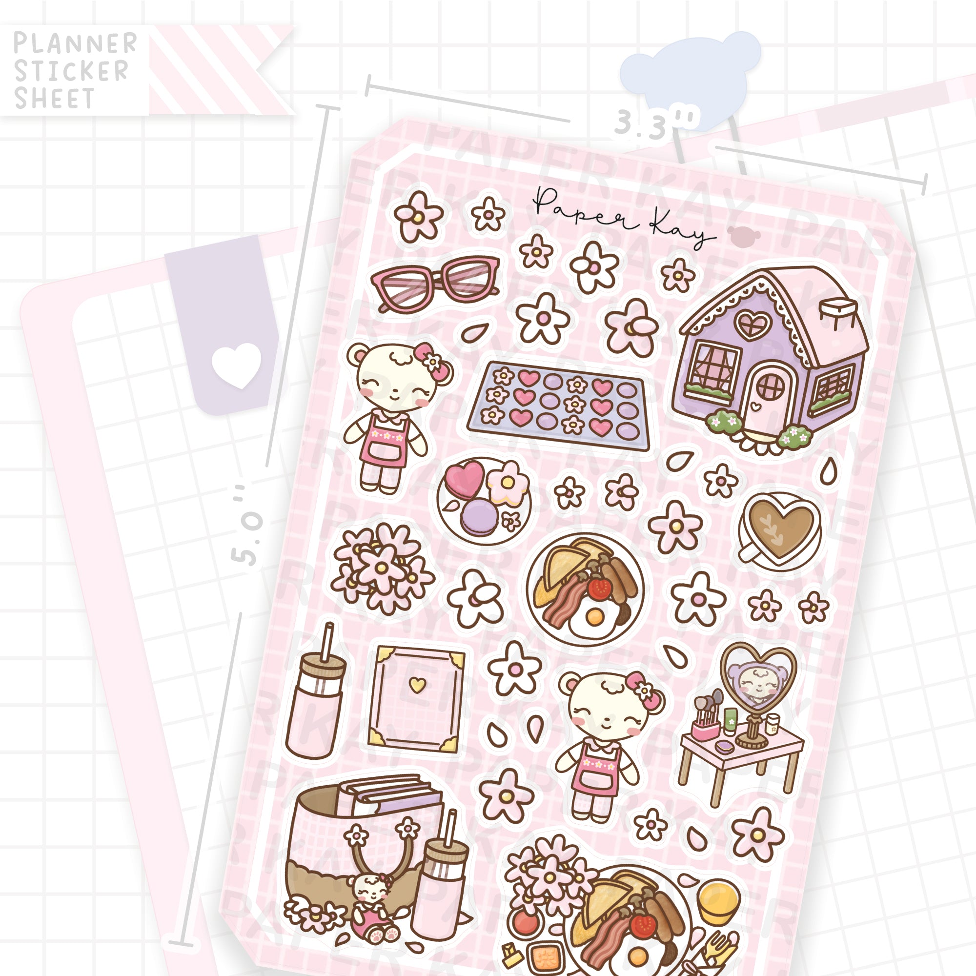 Lovely Bujo Deco Stickers