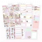 Me Time Weekly Vertical Kit - Planner Stickers