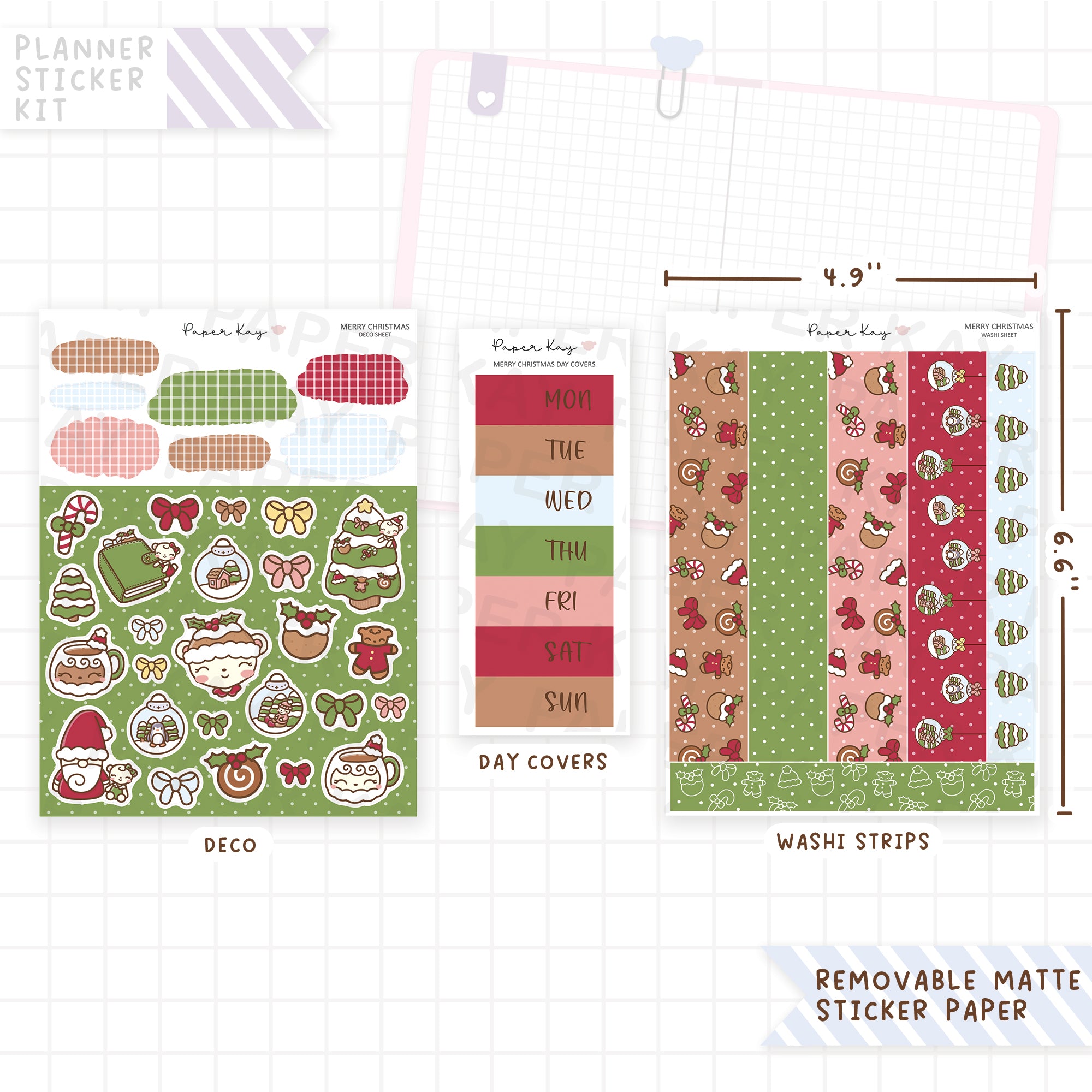 Merry Christmas Journaling Kit