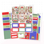 Traditional Nutcracker Weekly Vertical Kit - Planner Stickers
