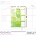 1.5" Wide Checklists - Functional Stickers
