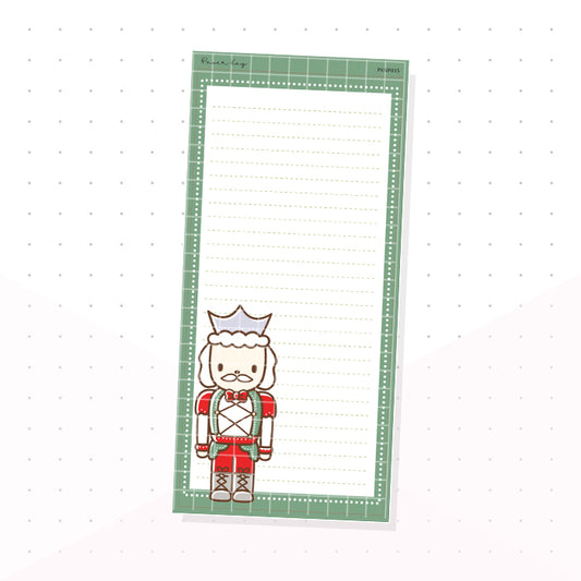 (PKNP015) Traditional Nutcracker - Lined - Hobonichi Weeks Note Page - Planner Sticker