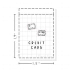 (PM005) Bank Card - Tiny Minimal Icon Stickers