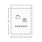 (PM006) Bag - Tiny Minimal Icon Stickers