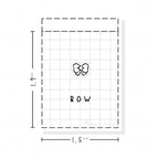 (PM008) Bow - Tiny Minimal Icon Stickers