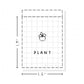 (PM052) Plant / Succulent - Tiny Minimal Icon Stickers