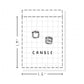 (PM057) Candle - Tiny Minimal Icon Stickers