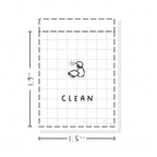 (PM061) Cleaning - Tiny Minimal Icon Stickers