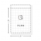 (PM068) Cloud Planner - Tiny Minimal Icon Stickers