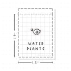 (PM071) Watering Can - Tiny Minimal Icon Stickers