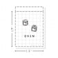 (PM081) Oven - Tiny Minimal Icon Stickers