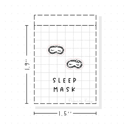 (PM085) Beauty Sleep - Tiny Minimal Icon Stickers