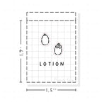 (PM086) Moisturiser - Tiny Minimal Icon Stickers