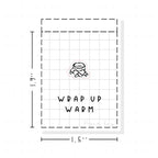 (PM094) Scarf and Gloves - Tiny Minimal Icon Stickers