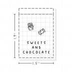 (PM108) Confectionery - Tiny Minimal Icon Stickers