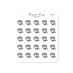 (PM118) Soup - Tiny Minimal Icon Stickers