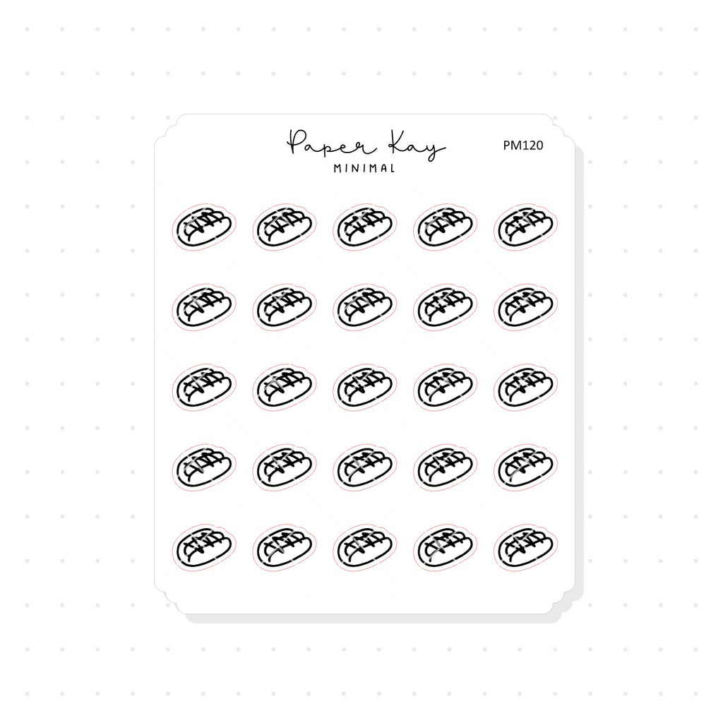 (PM120) Hotdog - Tiny Minimal Icon Stickers