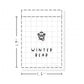 (PM137) Winter Bear - Tiny Minimal Icon Stickers